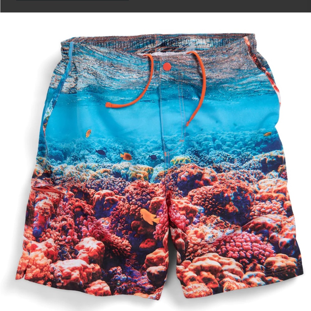 BNWT coral reef Territory Ahead trunks